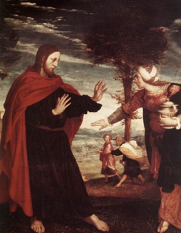 Hans holbein the younger Noli me tangere